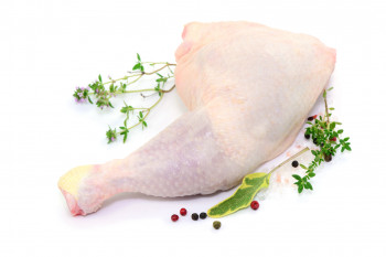Cuisse de poulet blanche