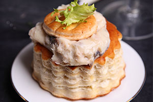 Bouchée à la reine avec croûte