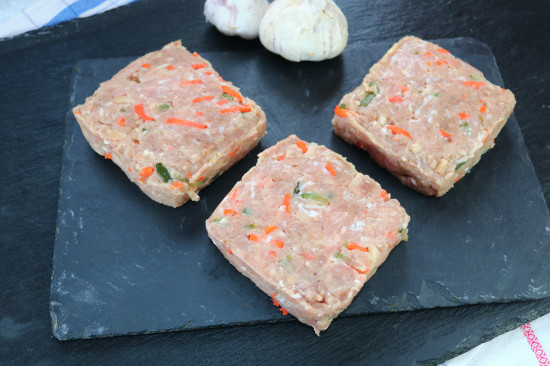 Pavé de veau aux légumes