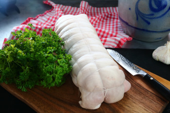 Tête de veau avec langue